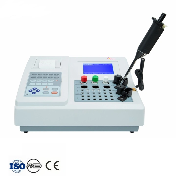 High quality/High cost performance 4channel Coagulation Machine / Blood Coagulation Analyzer with Cheap Price