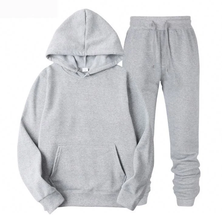 Men Hoody Sweat Suits Wholesale/Supplier Blank Jogging Suits Sport Track Suit