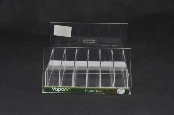 Perpex Rack E Liquid Clear Acrylic Display Stand