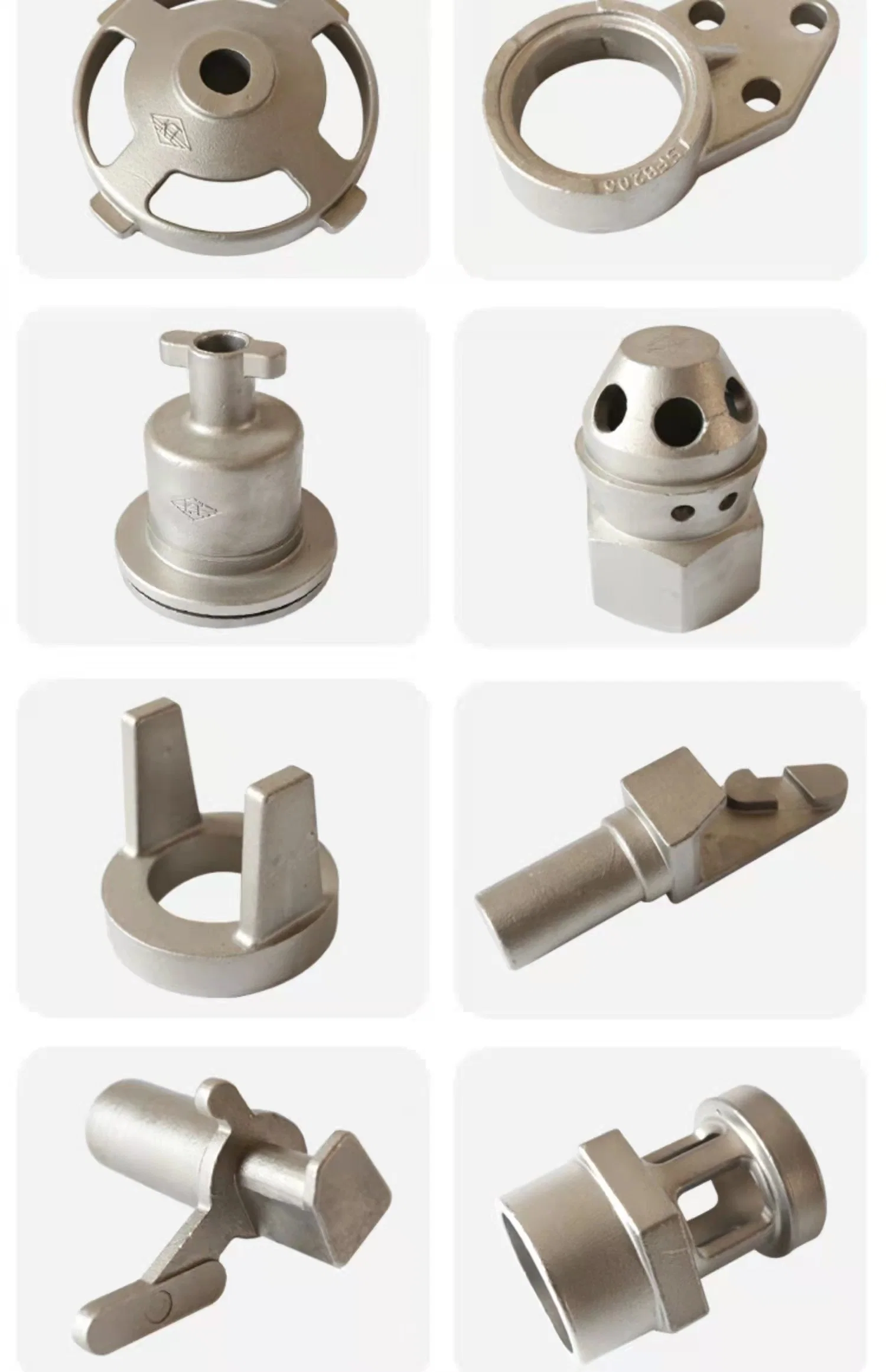 OEM Stainless Steel Precision Investment Casting CNC Machined Parts