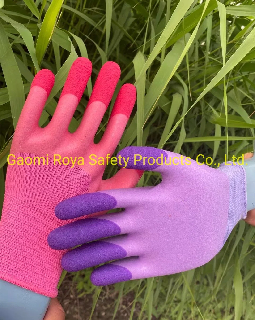 13gauge Polyester Latex Foam Gloves /Garden Gloves /Rose Picking Gloves /Guantes De Trabajo/Guantes/Mitts/Protective Hand Safety Garden Working Gloves