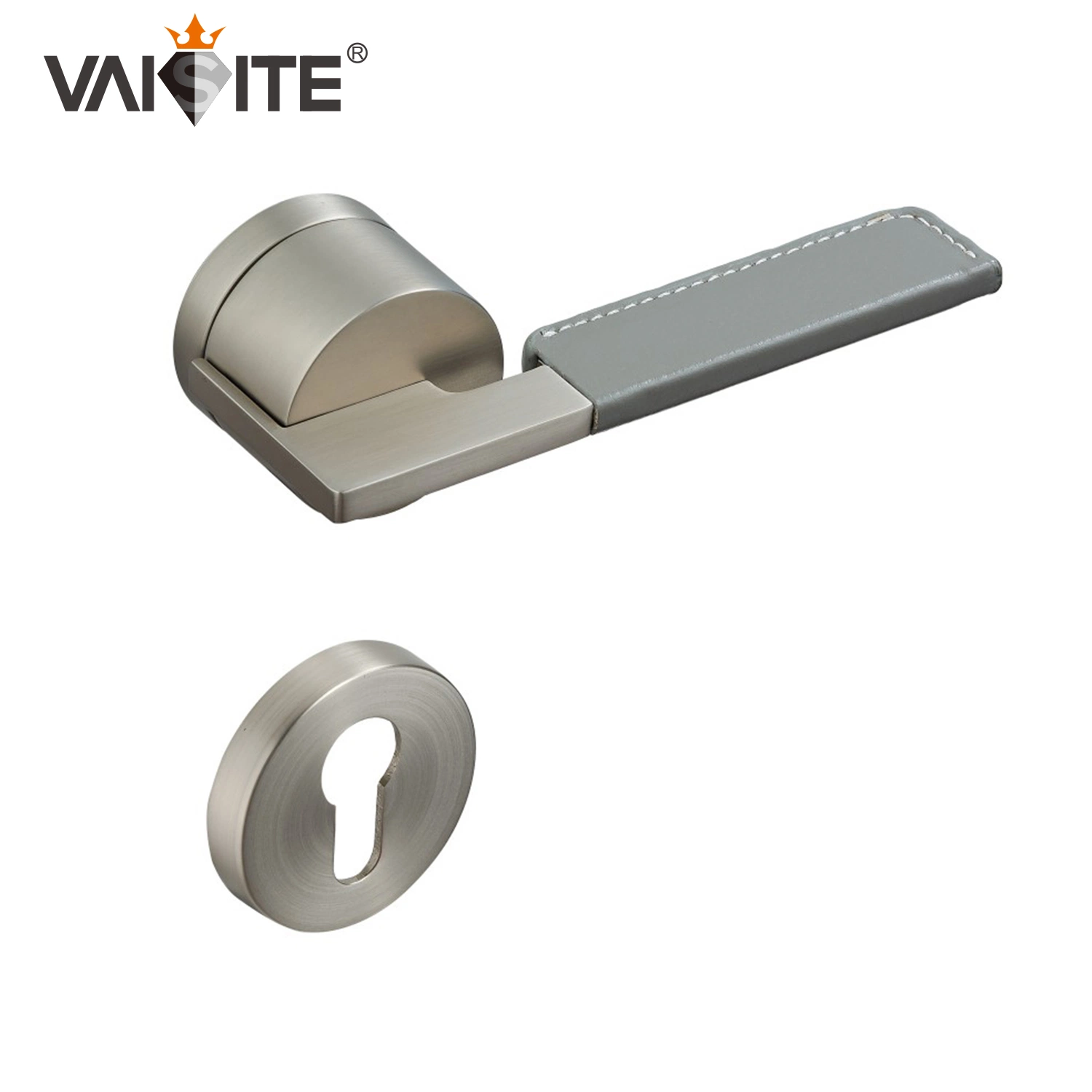 A3-226 Vaisite Brand New Customized Decorative Zinc Alloy Bedroom Door Lever Handle on Rosette