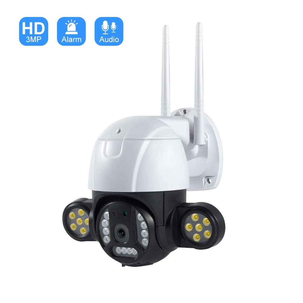 2.8 Inch WiFi PTZ IP66 Outdoor Security Weatherproof CCTV Camera