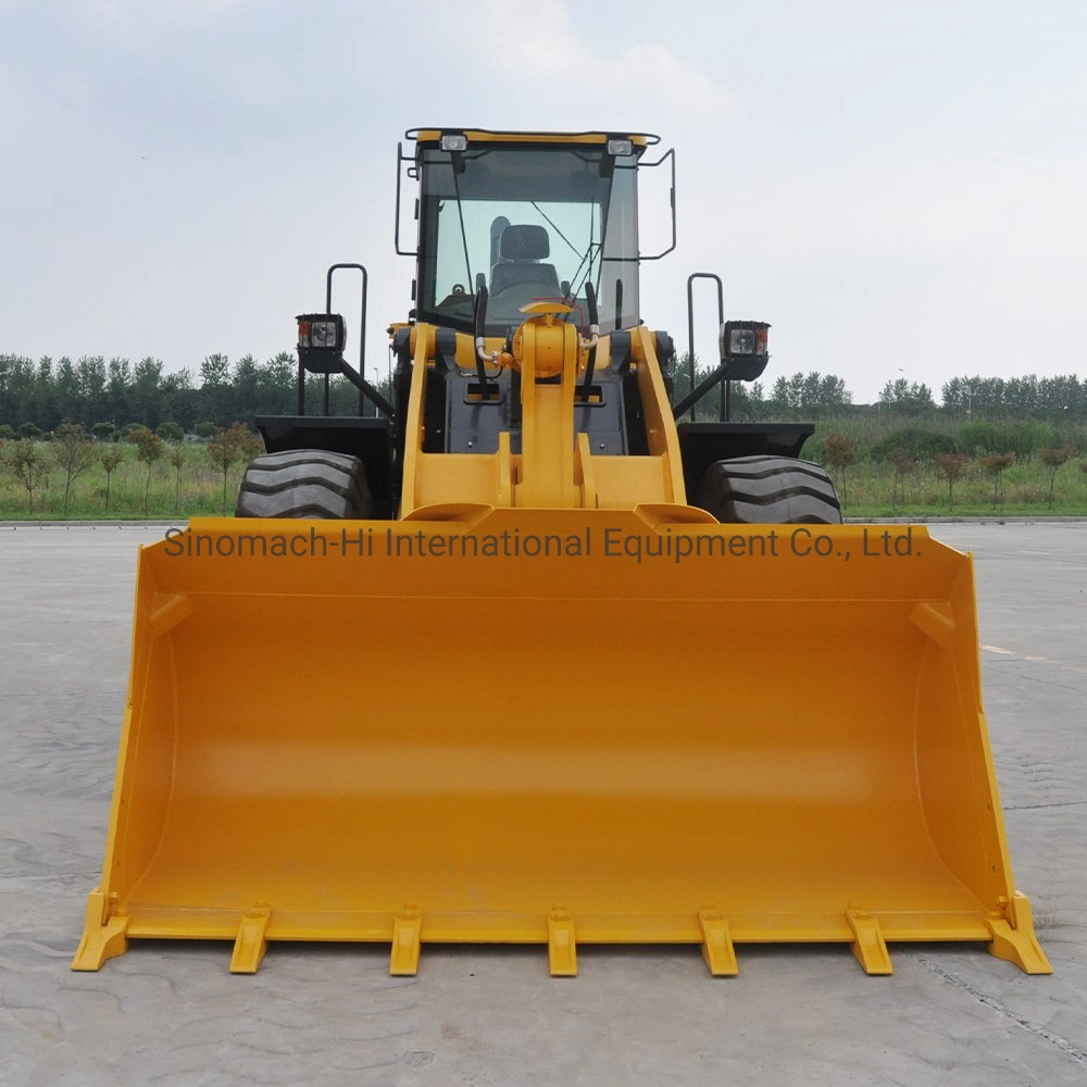 Changlin 5000kg Payload Wheeled Loader Front End Loader with Zf Transmission for Option