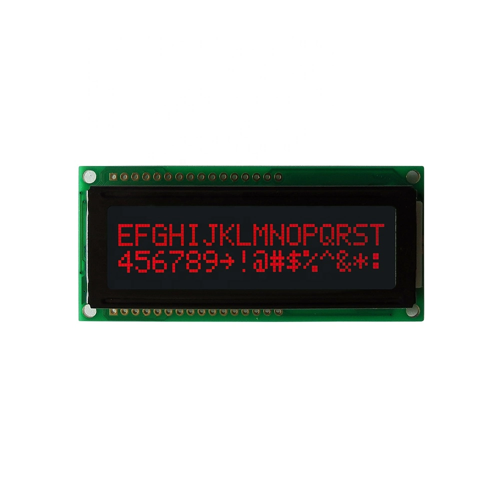 Outdoor Sunlight Readable 16X2 Character Type LCD Display Screen 18 Pin 1602 Character LCD Module