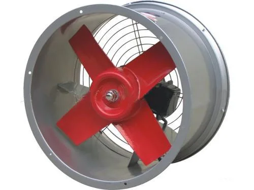 CE Acero inoxidable Corrosión resistencia Industrial y Minero conducto de ventilación Ventilador eléctrico de techo de aire de escape axial a prueba de explosión a alta presión Ventilador