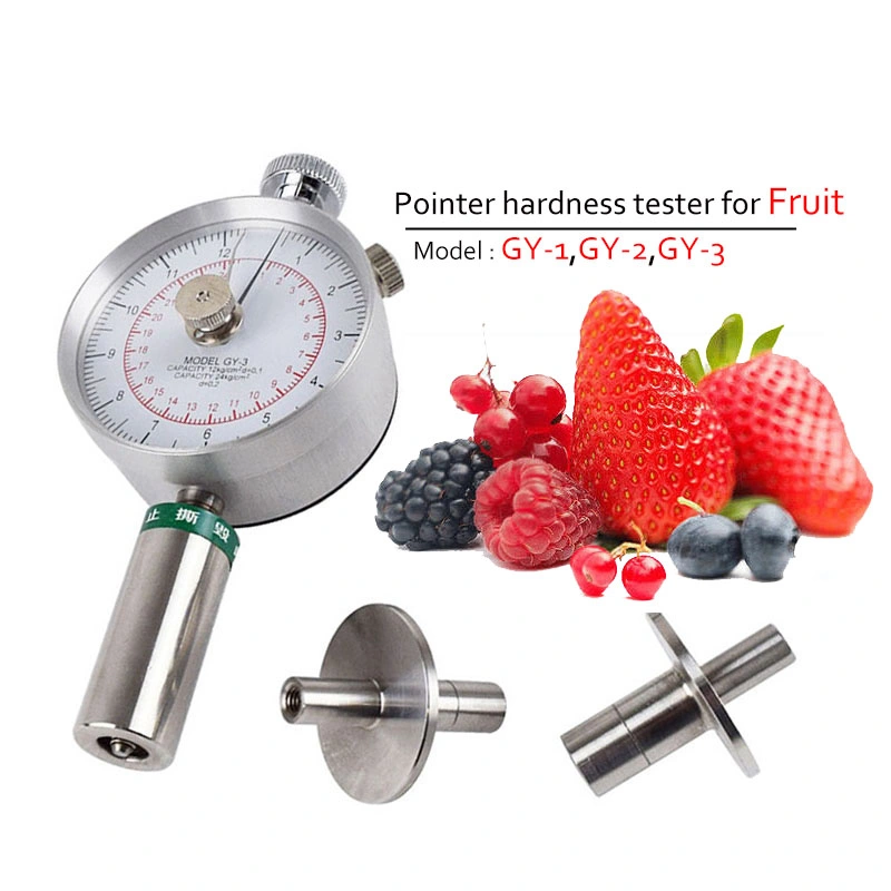 Gy-2 Penetrómetro de Frutas Sclerometer Máquina de Prueba de Dureza de Frutas en Granjas con Cabezal de Medición