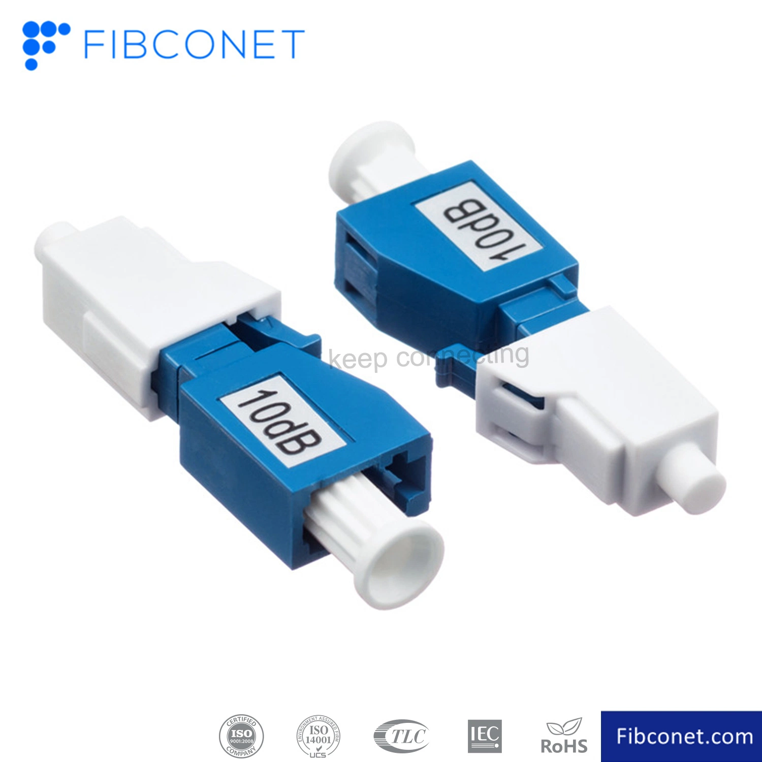 Female to Male Fixed Sm Fiber Optical Attenuator