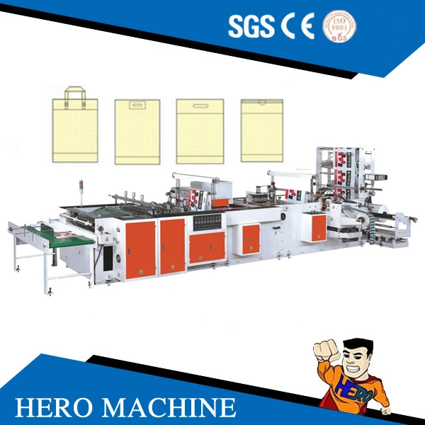 Wholesale/Supplier All Type Plastic Bag Making Machine for T-Shirt, Vest, Shopping, Patch, Flower, Chicken, Flat, Garbage Bag