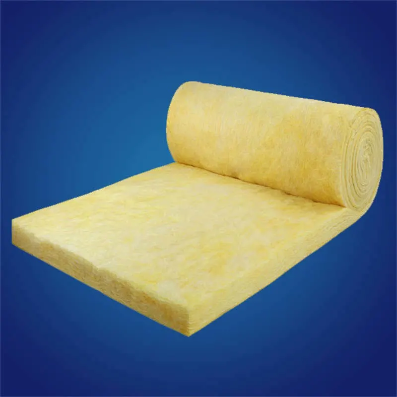 12-48 Kg/M&sup3; 25-150mm Thermal Insulation Materials Glasswool Glass Wool Blanket From Certified Supplier