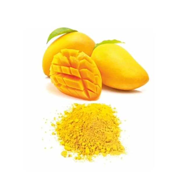 Food Grade Mango Fruit Powder Spray Getrockneter Trockener Mango Saft Pulver mit freier Probe