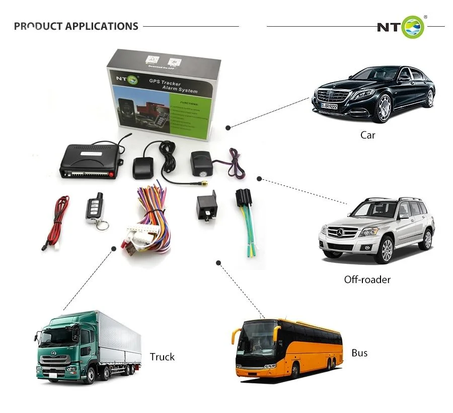 Vibração de repetição de rastreamento de Detonação Acc Vehicle Tracking GPS Sistema de Alarme