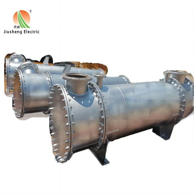 Équipement de refroidissement pour les refroidisseurs d'huile tubulaires des turbines industrielles.
