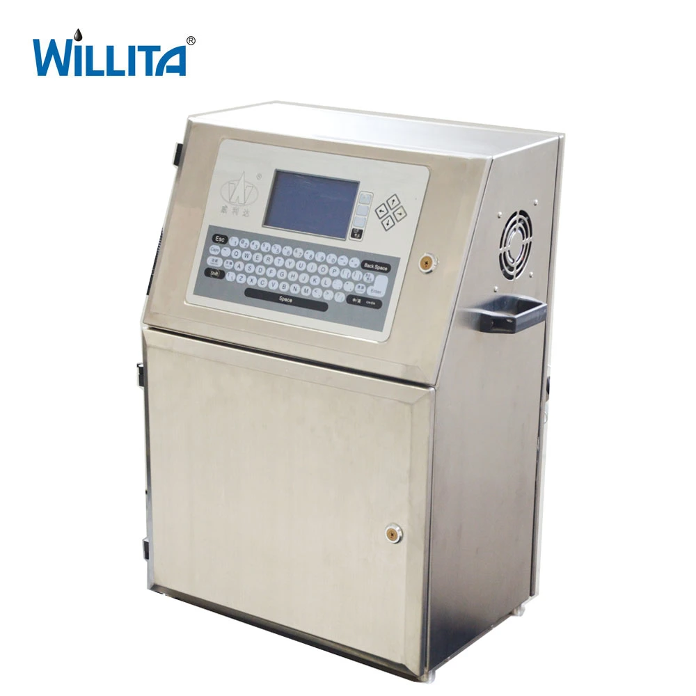 Automatic Cij Date Batch Inkjet Printer Printing Coding Machine for Medicine Production Line