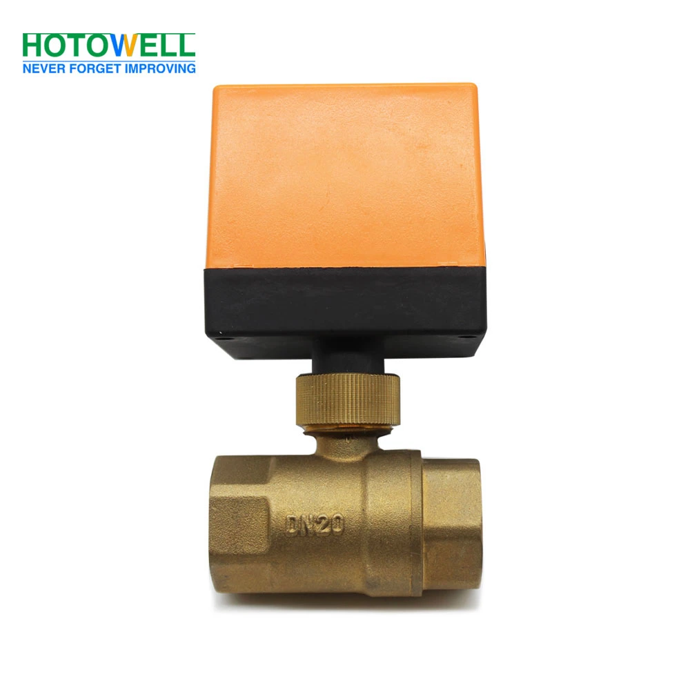 2/3 Way on/off Electric Motorized Brass Ball Valve