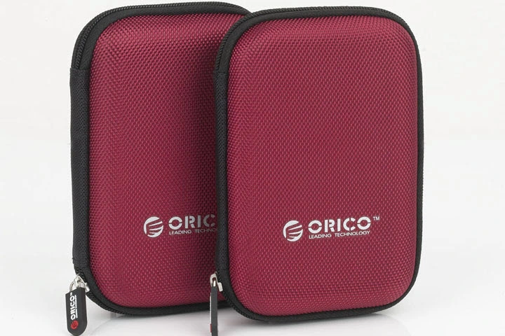 Red Color Hard EVA Case for Hard Disk Drive