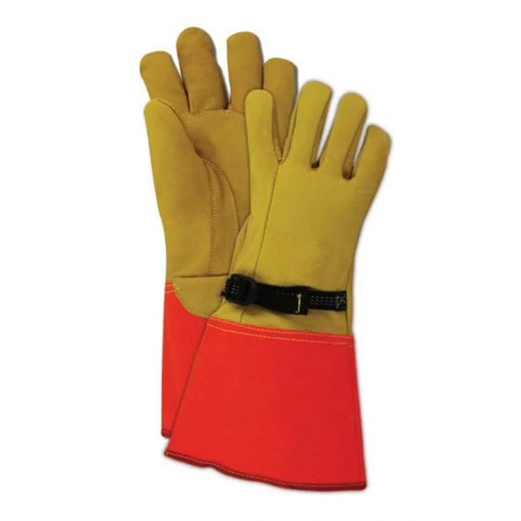 Extra Long Shock-Proof Insulating Electric Safety Work Gloves