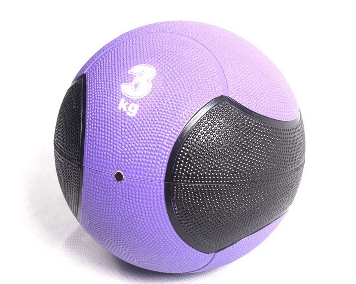 Zwei Farben Medicine Ball Gym Zubehör Gewichtheben Ball