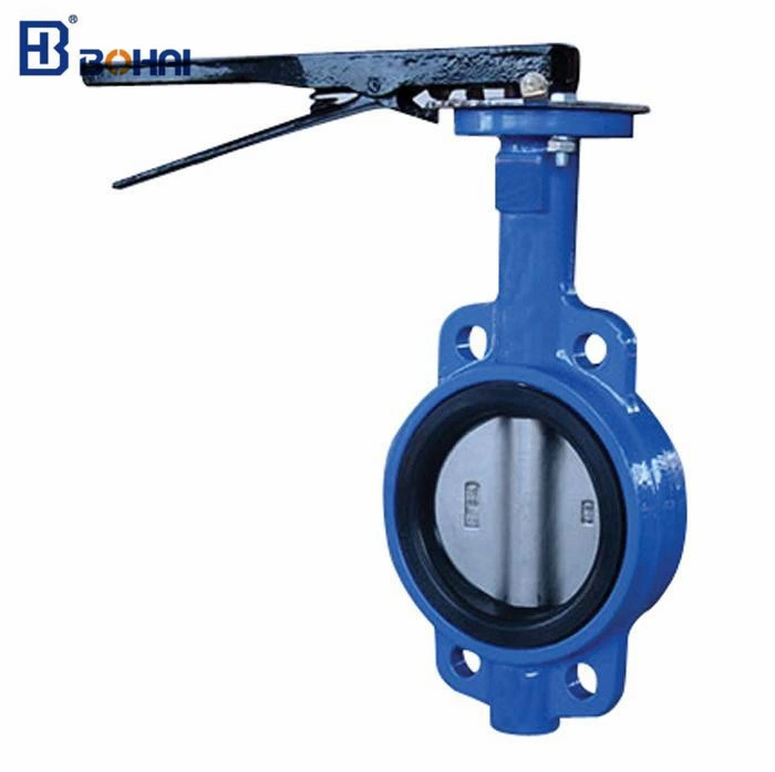 API/ANSI/DIN/JIS Butterfly Valve with Cast Iron Wafer Soft Seat