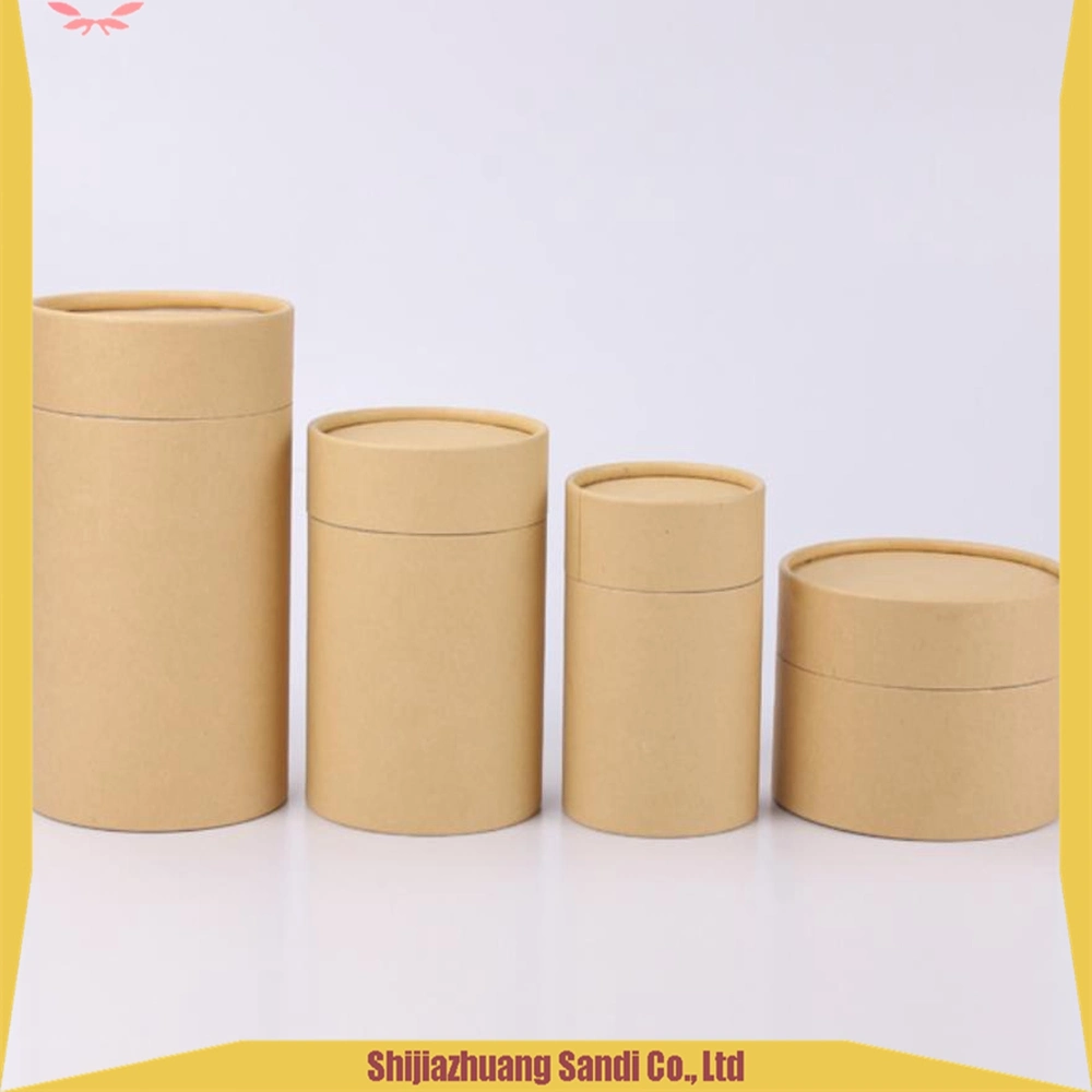 in Stock White Black Cosmetic Packaging Lipstick Antiperspirant Cream Customized Kraft Paper Tube