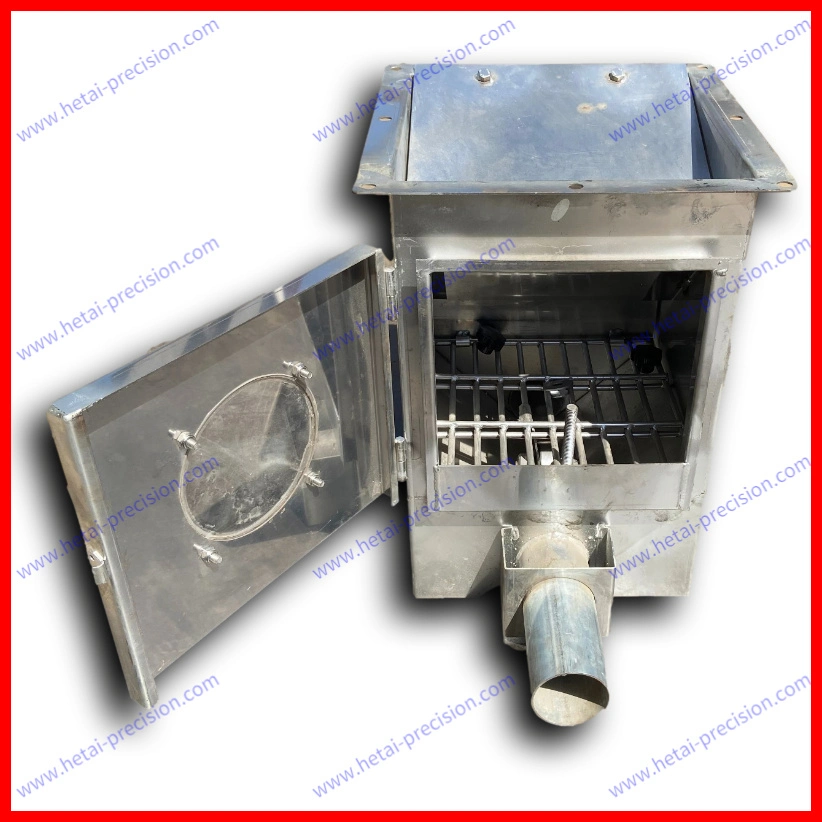 Custom Metal Fabrication Work Welding Weld Welded Galvanized Circular Square Air Vent Duct/Tube/Pipe for Stove/Dryer Vent