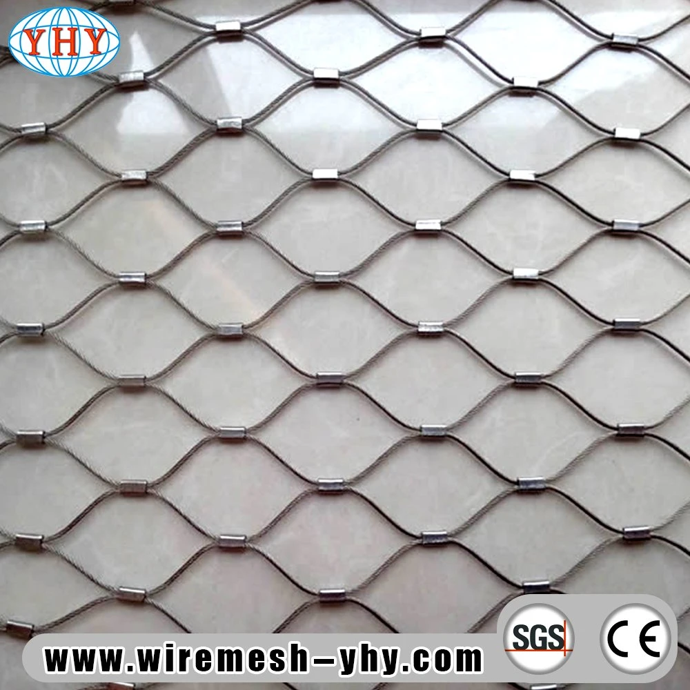 Stainless Steel Wire Rope Mesh Netting Woven Type