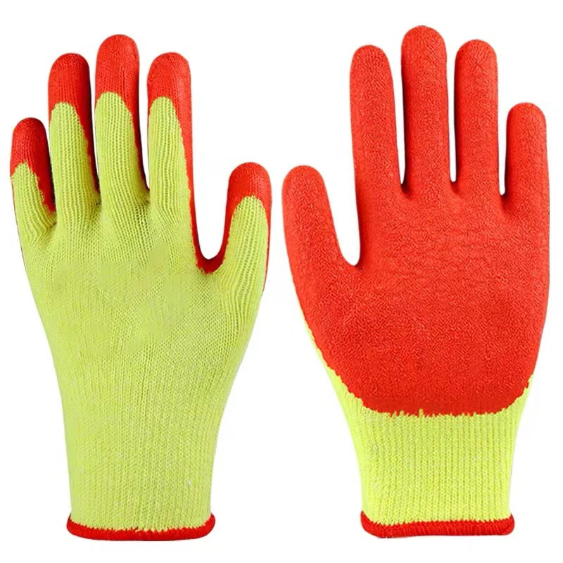 Good Price Latex Rubber Coated Hand Industrial Work Labor Gloves