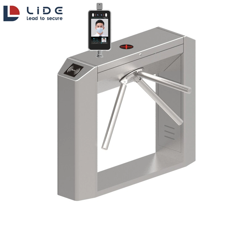 Biometric Face Recognition Half Height Tripod Turnstile for Access Control