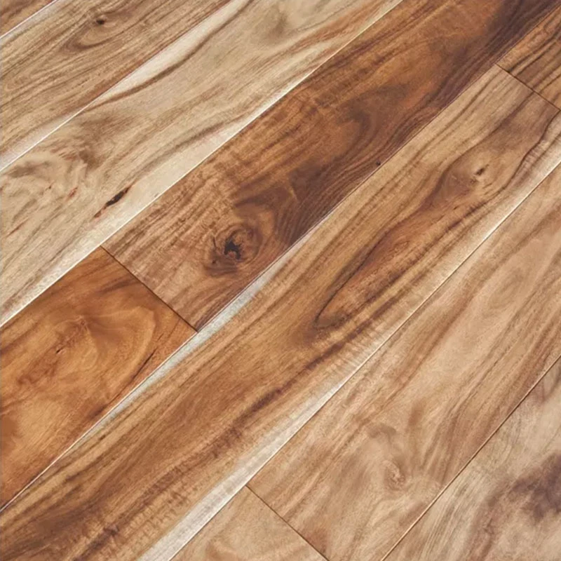 Easy-to-Install Non-Slip, Moisture-Proof and Corrosion-Resistant Wood Flooring