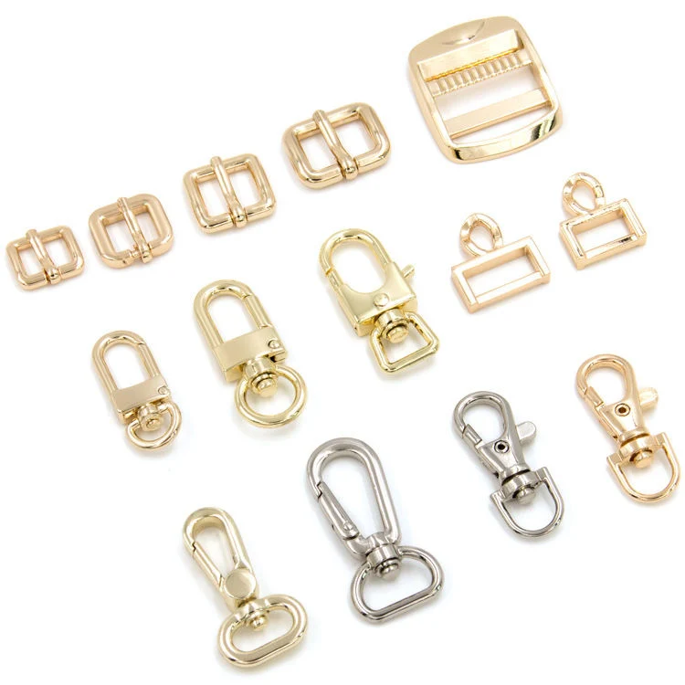 Wholesale Classics Metallic Keychain DIY Decoration Simple Car Key Ring Iron Lobster Clasp Jewelry Accessories Supply