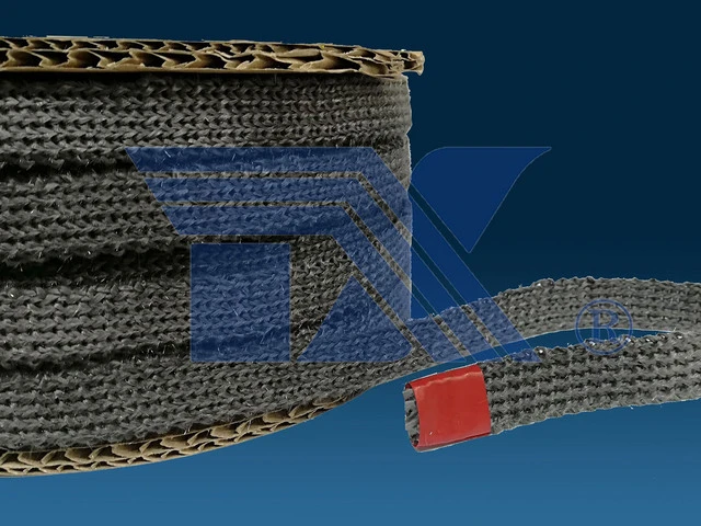 Heat Treated Glass Fiber Knitted Tape for Thermal Insulation
