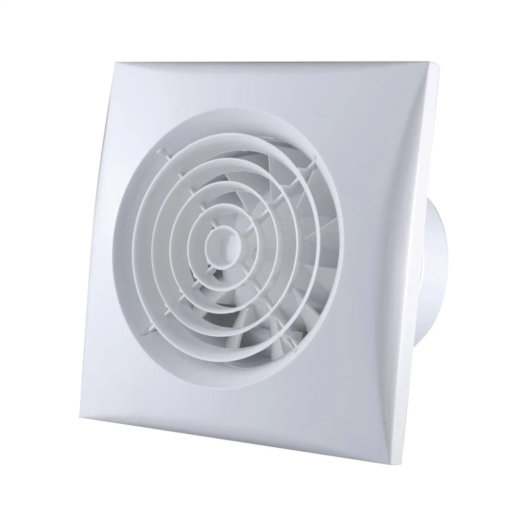 6 Inch 220V High Power Bathroom Kitchen Low Noise Ceiling Mounted Exhaust Fans with LED Light Ventilation Exhaust Fan