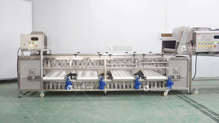 Industrial Fruit Processing Line Orange Washing Dewatering Grading Machines