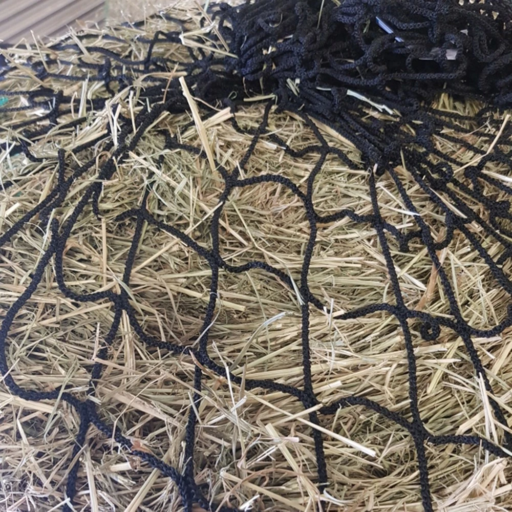 High Strength Slow Feeding Hay Net Nylon Rope Net for Horses