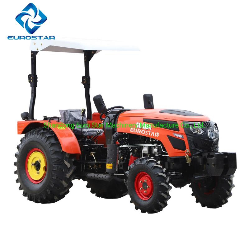 Agricultura 4WD 40HP 50HP tractor agrícola 60HP Mini-tractor multifunções Tractor