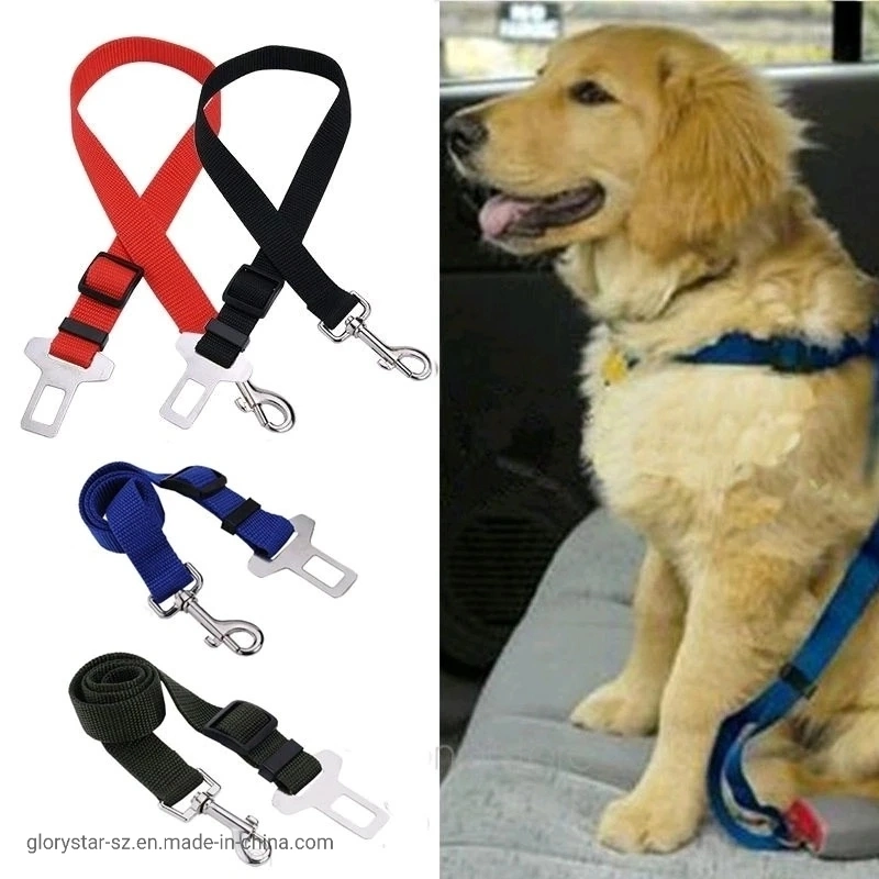 Pet Lead Leash Harness Clip Car Dog Seat Belt