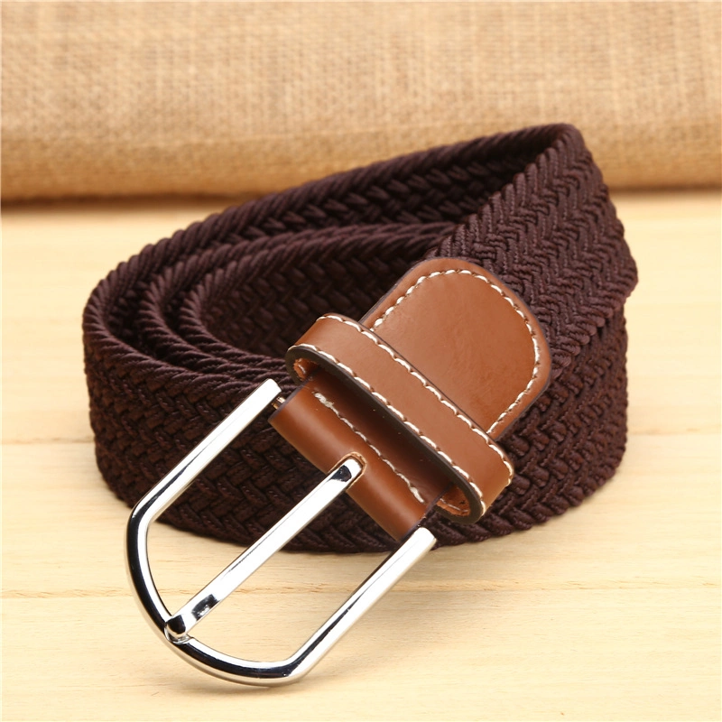 Hot Selling Woven Braided Elastic Stretch Belt for Man and Woman