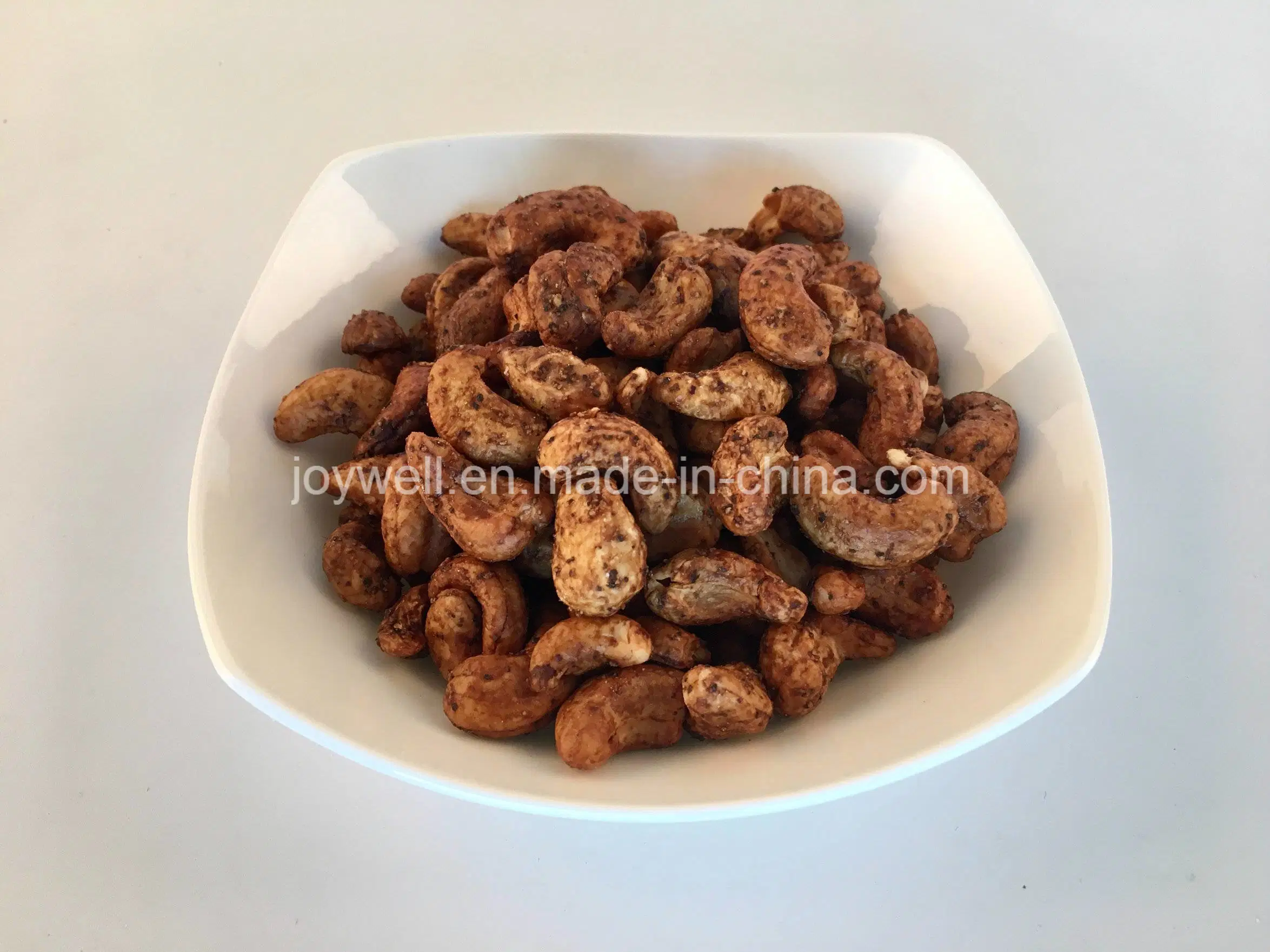 Hot Selling Flavor Black Pepper Coated Cashew Nuts Healthy Food