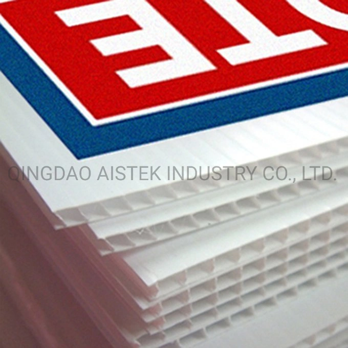 2-12mm Plastic Corrugated Sheets for Protection Printing Packing