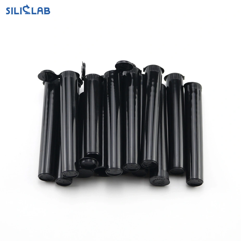 Wholesale/Supplier Bulk Price Black and Transparent Rolling Paper Plastic Tube