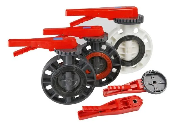 High quality/High cost performance  Plastic PVC UPVC CPVC Manual Handle Water Pipe Butterfly Valve