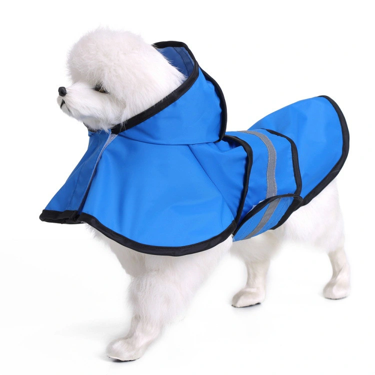 Hanyang Fashion Waterproof Pet Dog Rain Coat Dog Rain Jacket with Hood for Small Dogs