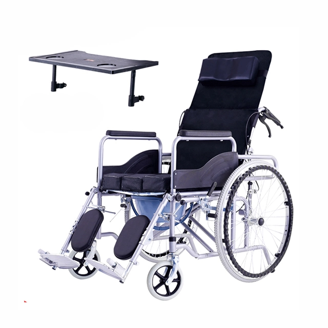 Lightweight Manual Reclining China Wheelchair for Adults