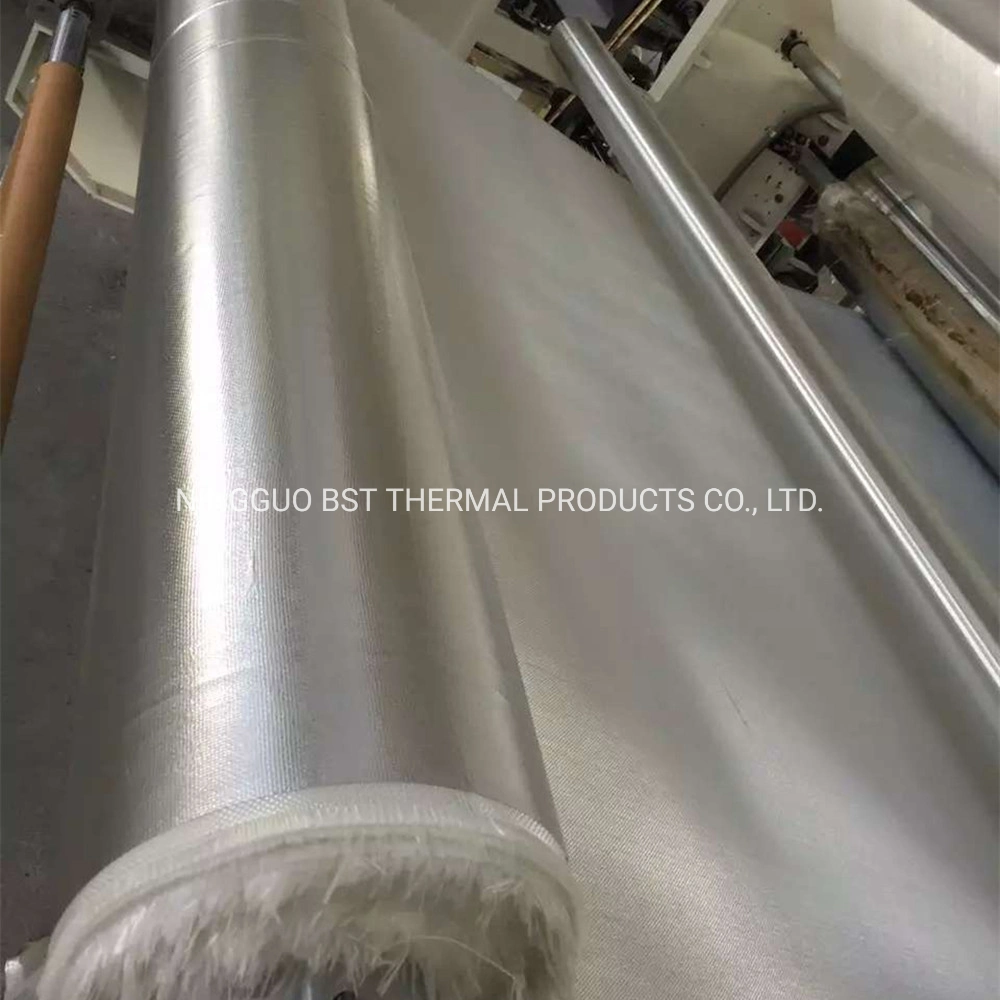 High Temperature Fabrics Heat Shielding Aluminium Foiled Glass Fibre Cloth