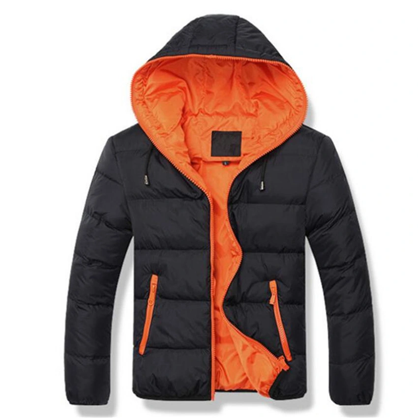 07gmen&prime; S Fashion Puffer Jacket Padded Hooded Down Winter Jacket