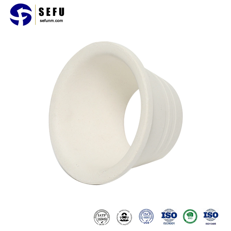 Sefu Foundry Ceramic Filters China Pouring Cup for Casting Supply in Stock Wear-Resistant Alumina Casting Pouring Cup by Sea