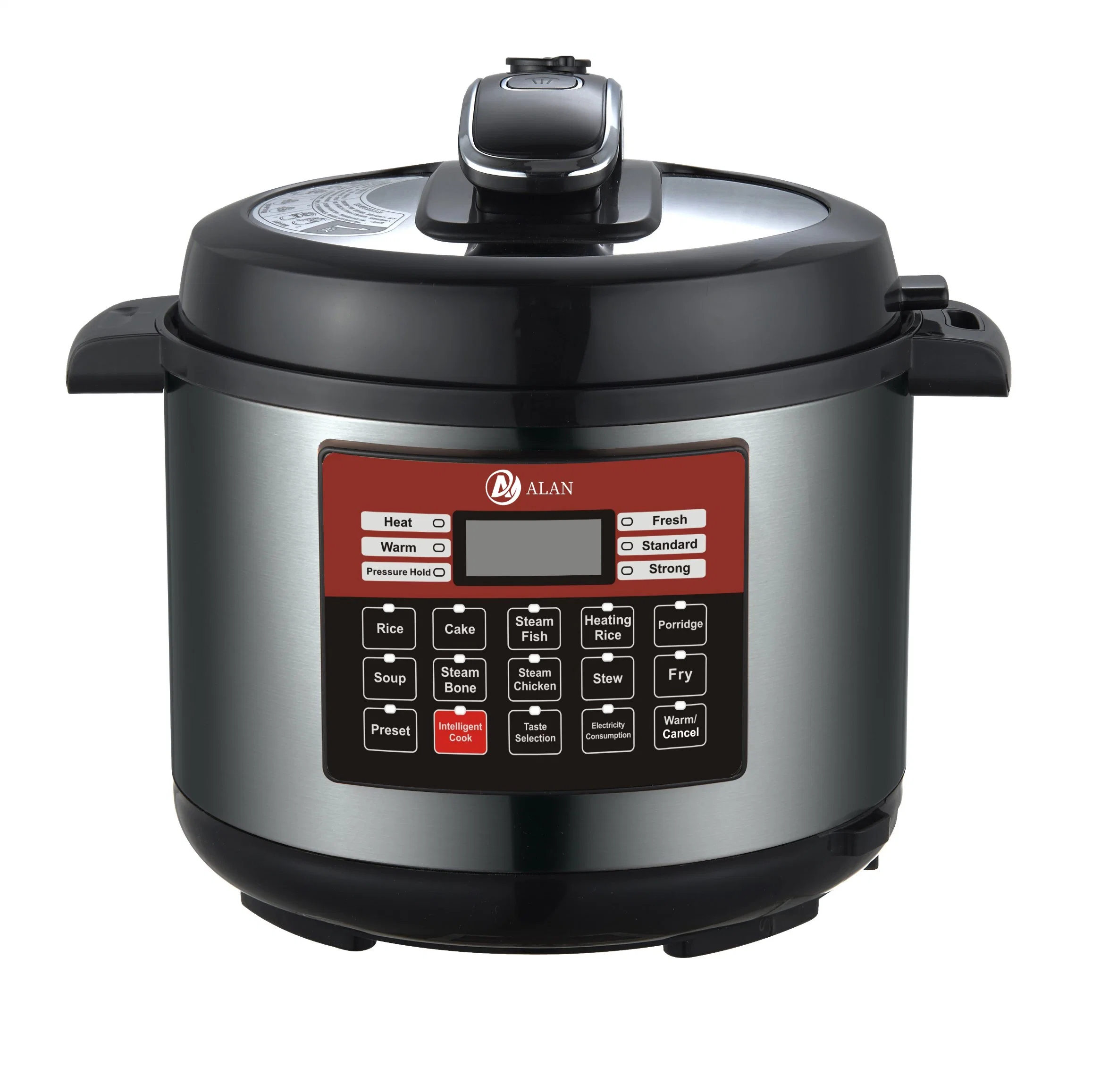 2023 Nouveau développé de grande taille contrôle de bouton mécanique pression électrique Cuisinière utilisation facile Original Rice Cooker 10 en 1 cuisson Fonction