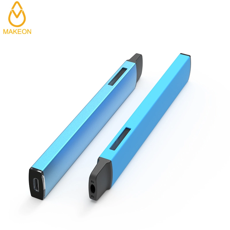 Makeon desechable VAPE Pen APOD punta plana recargable 350mAh batería