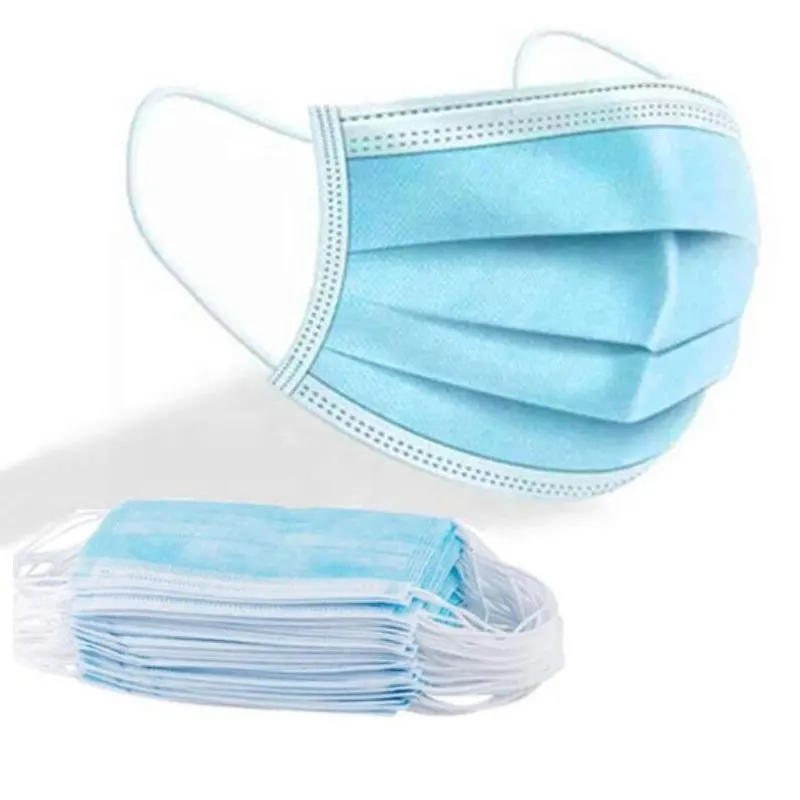 Quirúrgico médicos desechables, depósito de suministros de oxígeno de la bolsa de PVC Bipap Non-Woven 3ply RCP de CPAP respirar nebulizador KN95 tipo de anestesia Iir traqueostomía máscara facial