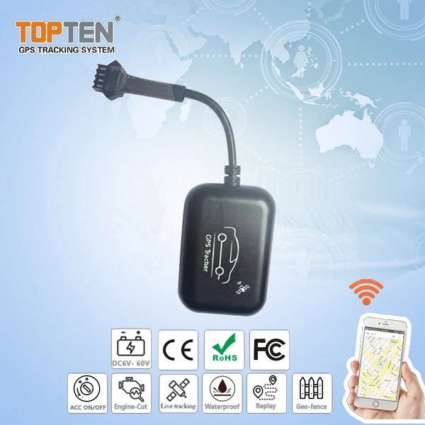 El mejor venta Mini GPS vehículo Tracker resistente al agua con el motor corta (MT05WL)